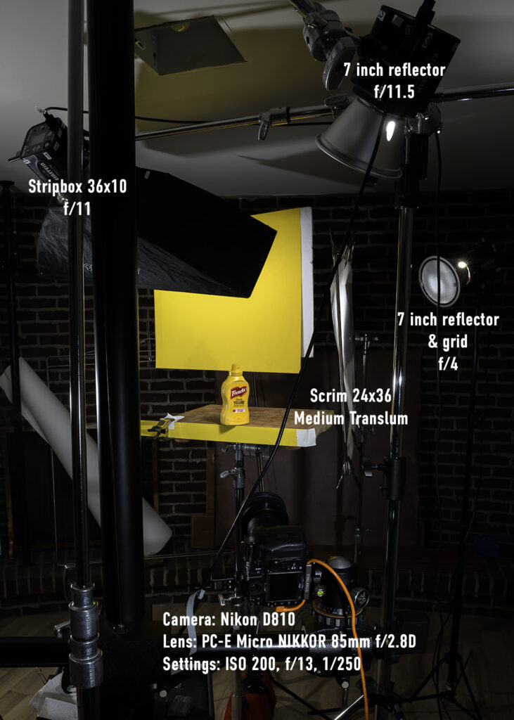 French's yellow mustard behind the scenes